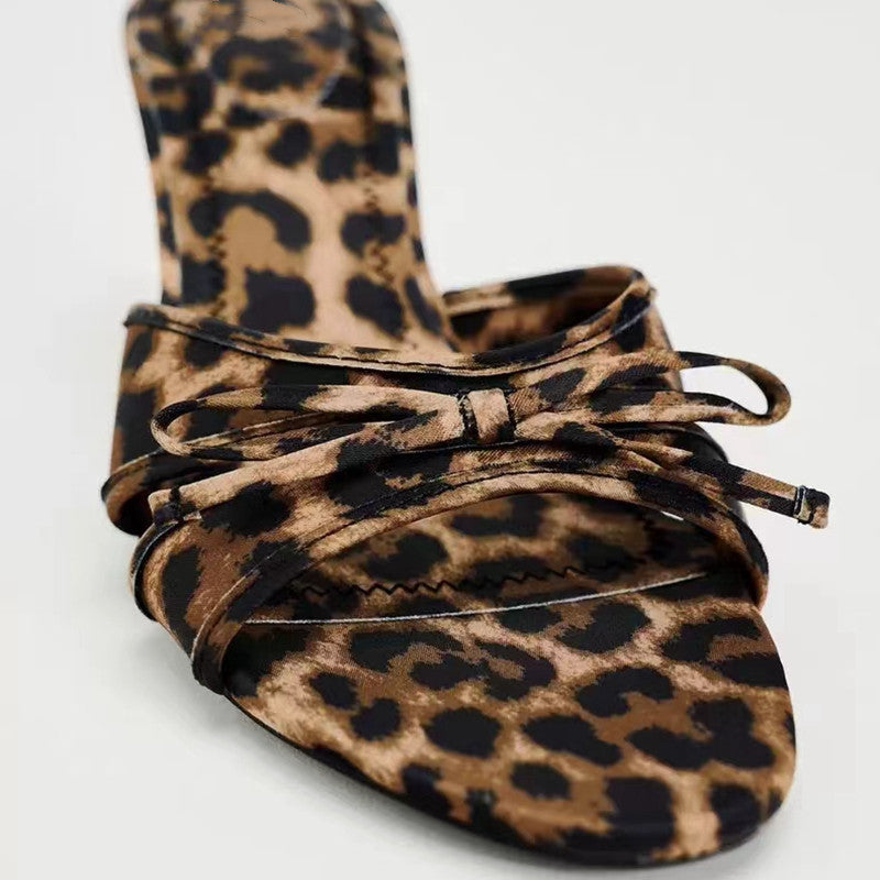 Cheetahlicious kitten heels