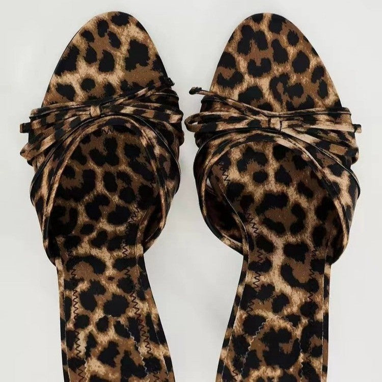 Cheetahlicious kitten heels