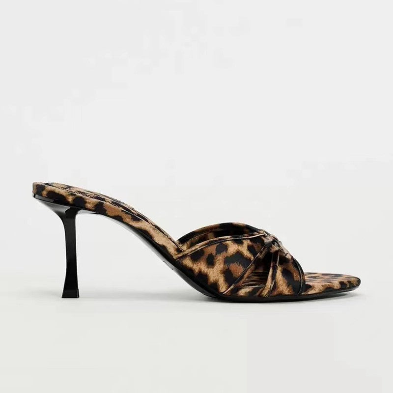 Cheetahlicious kitten heels